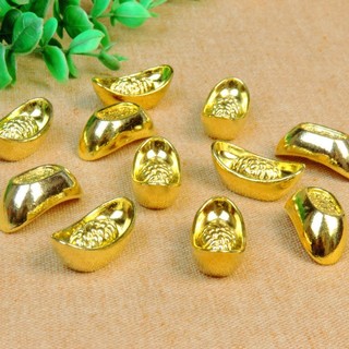1 Thỏi Vàng Thần Tài KIM NGUYÊN BẢO (Kích thước 2.8cm) biểu tượng cho sự sung túc ,giàu có, may mắn, điềm lành -Mã KL2.8