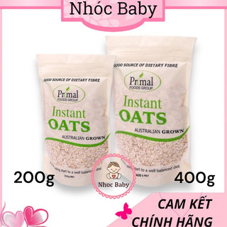 Yến mạch hữu cơ Primal Úc 200g/400g