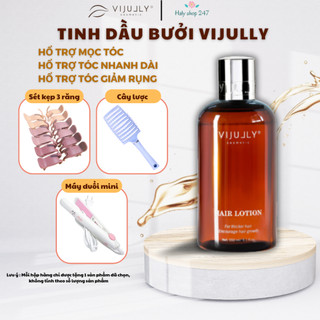TINH DẦU BƯỞI VIJULLY cty chính hãng - mọc tóc nhanh dài, giảm rụng tóc.
