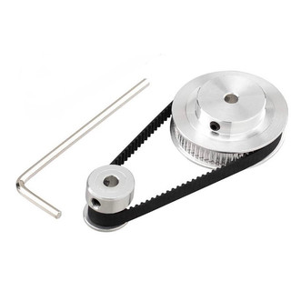 Puly gt2 20-60 răng trục 5-8mm 200/280/400mm dây đai