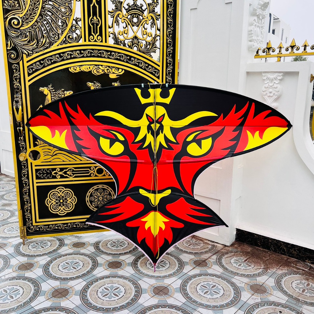 Diều Sáo Cacbon Mẫu Hổ Ưng Lắp Ghép In Hình Cực Nét - Diều Sáo Cacbon  Khung Cacbon Giá Rẻ 2024