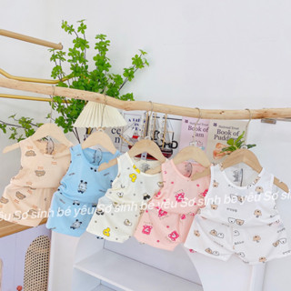 (MS11)BỘ BA LỖ THUN LẠNH CAO CÂP CHO BÉ TRAI/GÁI