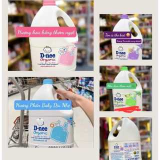 nước giặt dnee 2800ml/ nước xả dnee 2800ml mẫu mới