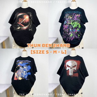 [Màu đen-size S-M-L-1] ÁO PHÔNG MỸ 2HAND,THUN SECONDHAND (chọn mẫu trên link)