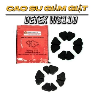 Bộ cao su đùm - wave s110 / wave rsx 110 / blade / future 125 / future neo / future x hiệu detex