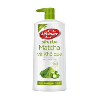 Sữa tắm detox diệt khuẩn Lifebuoy Matcha khổ qua 800g