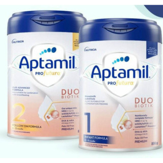 Date 2025- combo 2 lon sữa aptamil profutura duobiotik 1 và 2 lon 800g