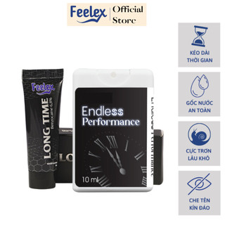 Gel bôi trơn Feelex Long Time mát lạnh, kéo dài thời gian quan hệ cho nam giới, tác dụng nhanh chóng