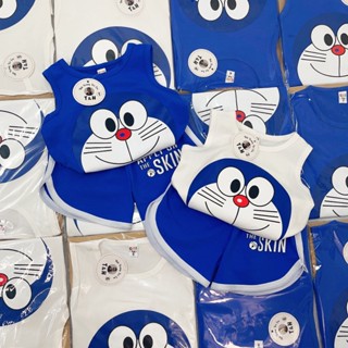 Bộ ba lỗ, bộ sát nách cho bé hình DOREMON