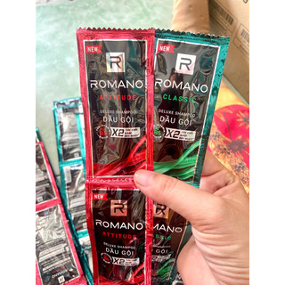 Set 5 Dây dầu gội Romano