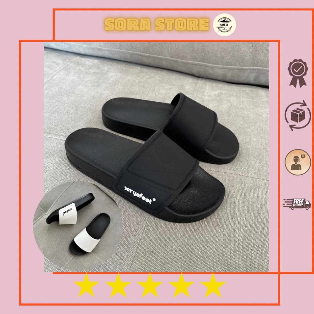 ⚡HÀNG BÁN CHẠY⚡ Dép nam nữ quai ngang thương hiệu XT YOFEET SORA Store
