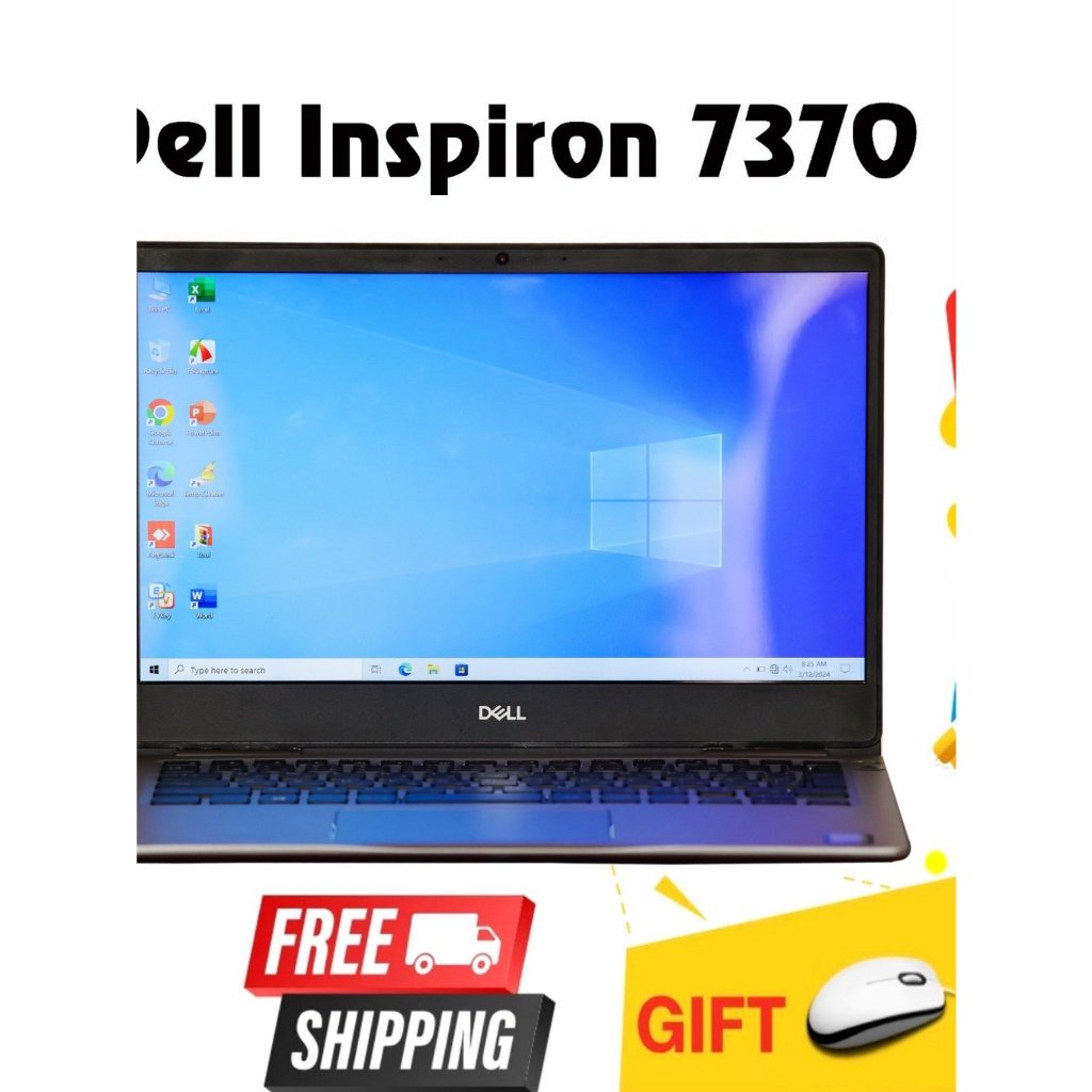 Laptop xách tay DELL INSPIRON 7370 I5-8250U | 8Gb | SSD256Gb - Màn Hình Full HD
