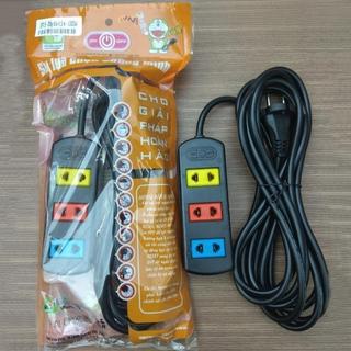 [FREESHIP] Ổ CẮM ĐIỆN KENNO 3 LỖ MÀU DÂY 2.5M, 4.5M CHÍNH HÃNG