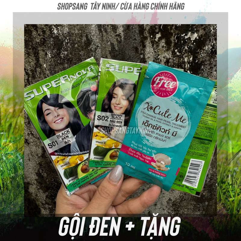DẦU GỘI LÀ ĐEN SUPERNOVA THÁI LAN