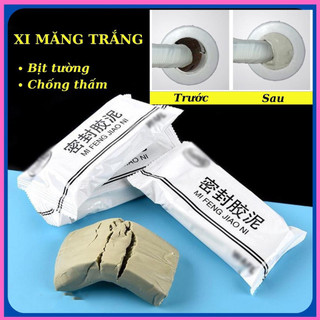  🏵️🏵️ Xi măng dẻo bịt lỗ điều hoà đường ống nước Keo silicone chống thấm nước dán tường lỗ nhựa dẻo đất sét sửa chữa lỗ 