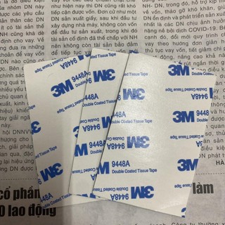 🏵️🏵️ combo 5 miếng dán 3m 2 mặt, dán cam hành trình, go pro, vật dụng decor...miếng băng dính 2 mặt 3m siêu bám dính
