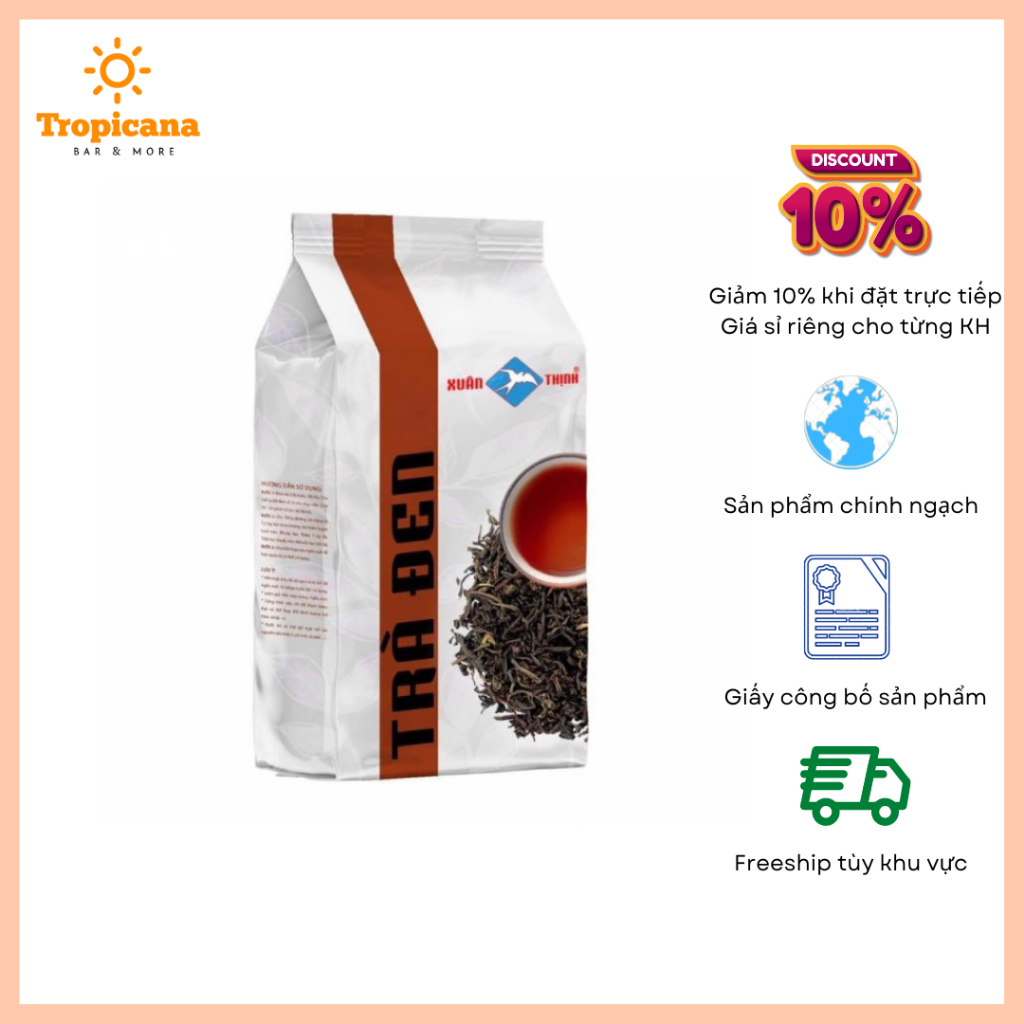 Trà Đen Xuân Thịnh - Bịch 500g