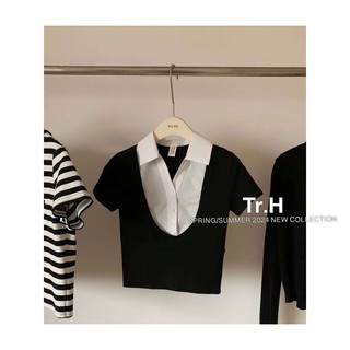 Áo Thun Cộc Cổ Sơmi QC L1