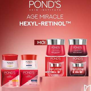 Kem Ponds Age Miracle Hexyl- Retinol dưỡng trắng da chống lão hóa da cao cấp 45gr