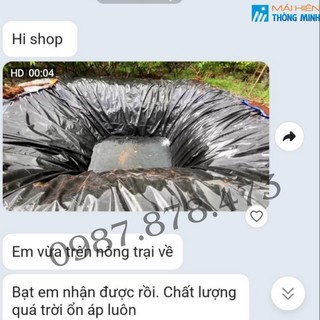 Bạt lót hồ hdpe dày 0,3 mm chống thấm hồ cá, hồ chứa nước