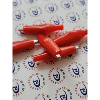 Combo Kẹp Cá Sấu Bền Chắc 2.5Cm ( Đỏ-  Đen )