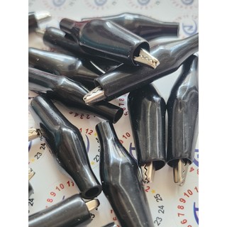 Combo Kẹp Cá Sấu Bền Chắc 2.5Cm ( Đỏ-  Đen )