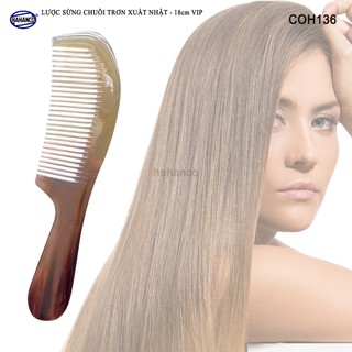 Lược sừng thụy ứng mẫu lược trơn cao cấp dày đẹp - coh136