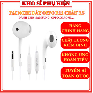 Tai Nghe OPPO F3,F5,F7,F9,F11,R11,R15 CHÍNH HÃNG BH 1 ĐỔi 1 12 Tháng.
