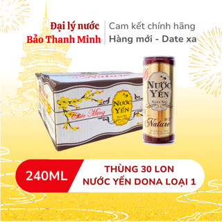 Nước yến ngân nhĩ nature dona 240ml