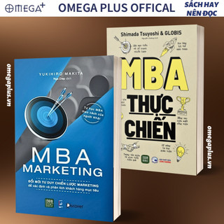 Sách combo/ lẻ 2 cuốn: mba thực chiến + mba marketing