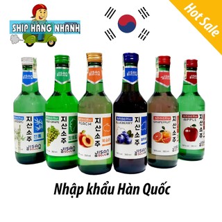 Soju jisan vị trái cây - 360ml