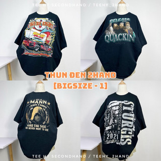 [SIZE 2XL-3XL-4XL-BIGSIZE link 1] Màu đen & phông Mỹ Secondhand & 2hand (được chọn mẫu trên link)
