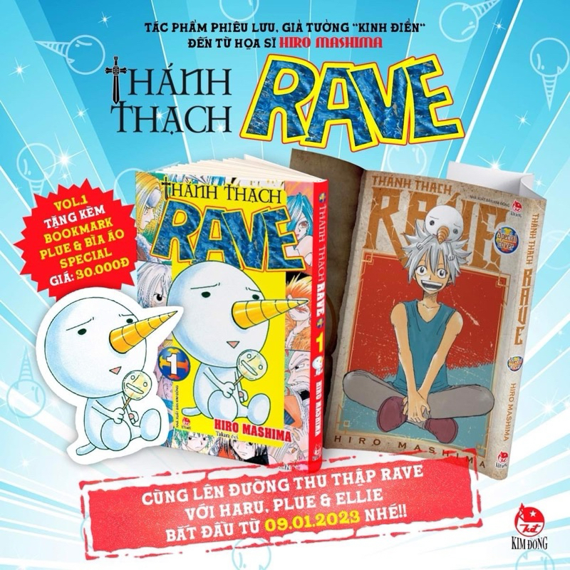Thánh thạch Rave tập 1 (Full quà)