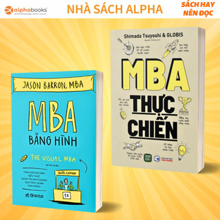 Lẻ/combo 2 sách: mba thực chiến + mba bằng hình