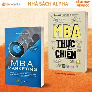 Lẻ/combo sách: mba thực chiến + mba marketing