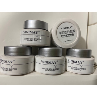 Gel nhện trong suốt làm móng tay