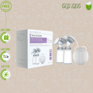Máy hút sữa điện đôi Real Bubee Hút 2 bên, Có Matxa kích sữa