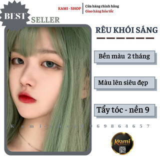 Thuốc nhuộm tóc RÊU KHÓI CHÍNH HÃNG màu nhuộm chính hãng KAMI 9J