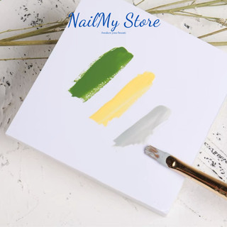 Bộ 50 tờ giấy chống thấm nước dùng để pha màu sơn móng tay, làm nail ombre