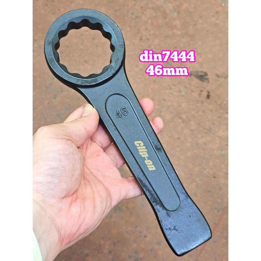 Cờ Lê Vòng Đóng 46mm Clip On (Vòng Đóng 46mm, Cờ Lê Đóng 1 Đầu Vòng 46mm)
