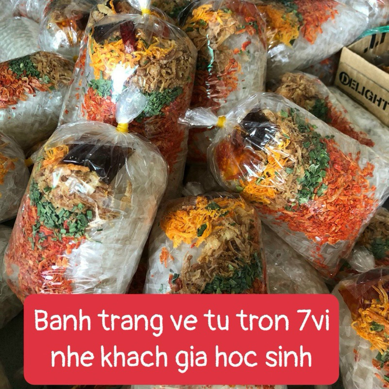 1 bịch bánh tráng tự trộn 12k