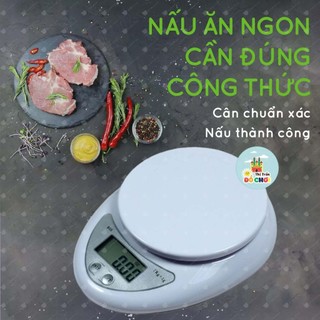 Cân Tiểu Ly Nhà Bếp Điện Tử 5kg Mini Electronic Kitchen Scale, Cân Thực Phẩm, Gia Vị, Làm Bánh...