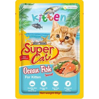 Pate Super Cat Cho Mèo Mọi Lứa Tuổi - Gói 85gr