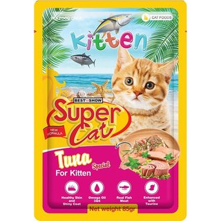Pate Super Cat Cho Mèo Mọi Lứa Tuổi - Gói 85gr