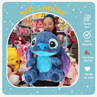 Gấu Bông Stich màu xanh mềm mịn đáng yêu - Ngố's House