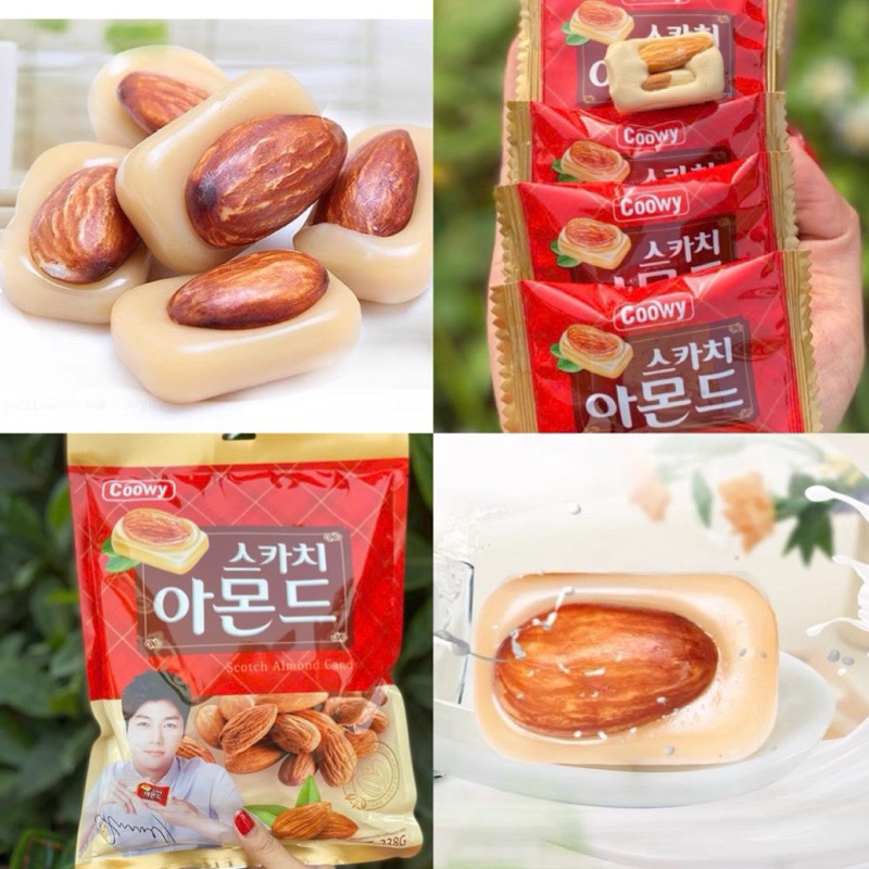 Kẹo Hạnh Nhân Sữa Hàn Quốc 238gr