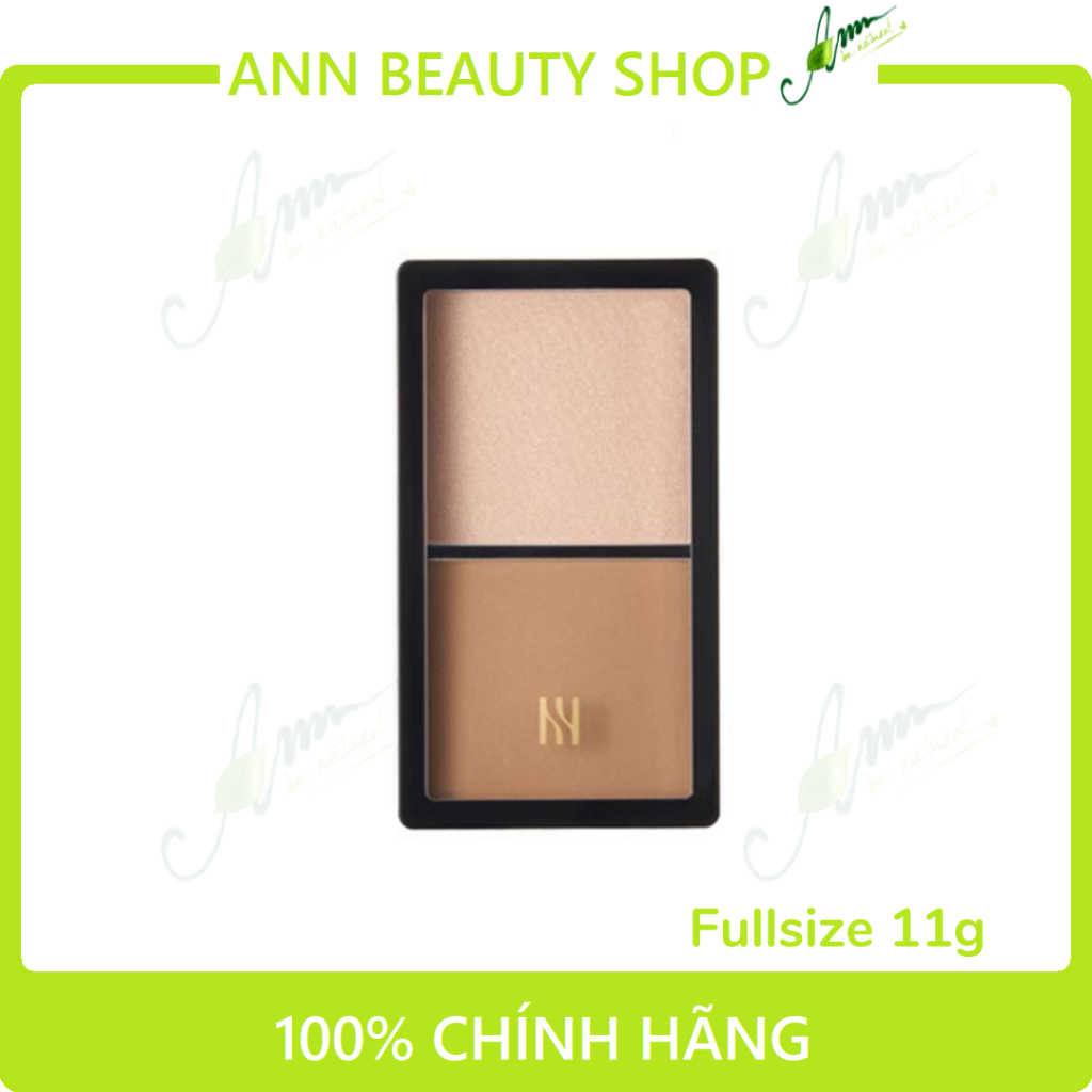 Phấn Tạo Khối và Bắt Sáng Hera Face Contouring Duo Highlighter & Shading 11g