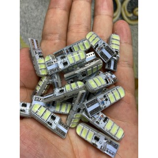  Cặp Bóng Led T10 Nháy đèn xi nhan đèn demi đèn sương mù đèn led xe máy 12V và 24V 