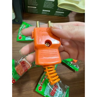 Phích chịu tải 6000w, phích dương màu cam chịu tải 6000w