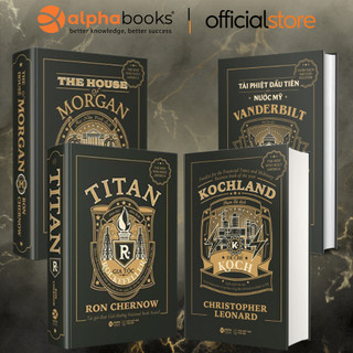 Sách - lẻ/combo: gia tộc morgan + titan - gia tộc rockefeller + kochland - đế chế koch + vanderbilt